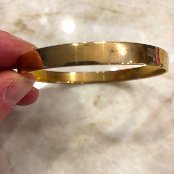 J Crew thin rose gold bangle - Picture 2 of 3